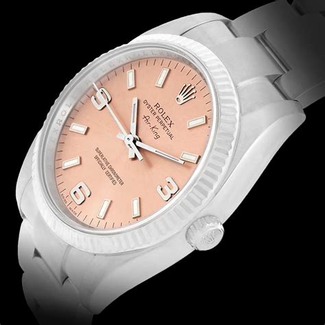 quale vip indissa il rolex air ling quadrante rosa|rolex air king australia.